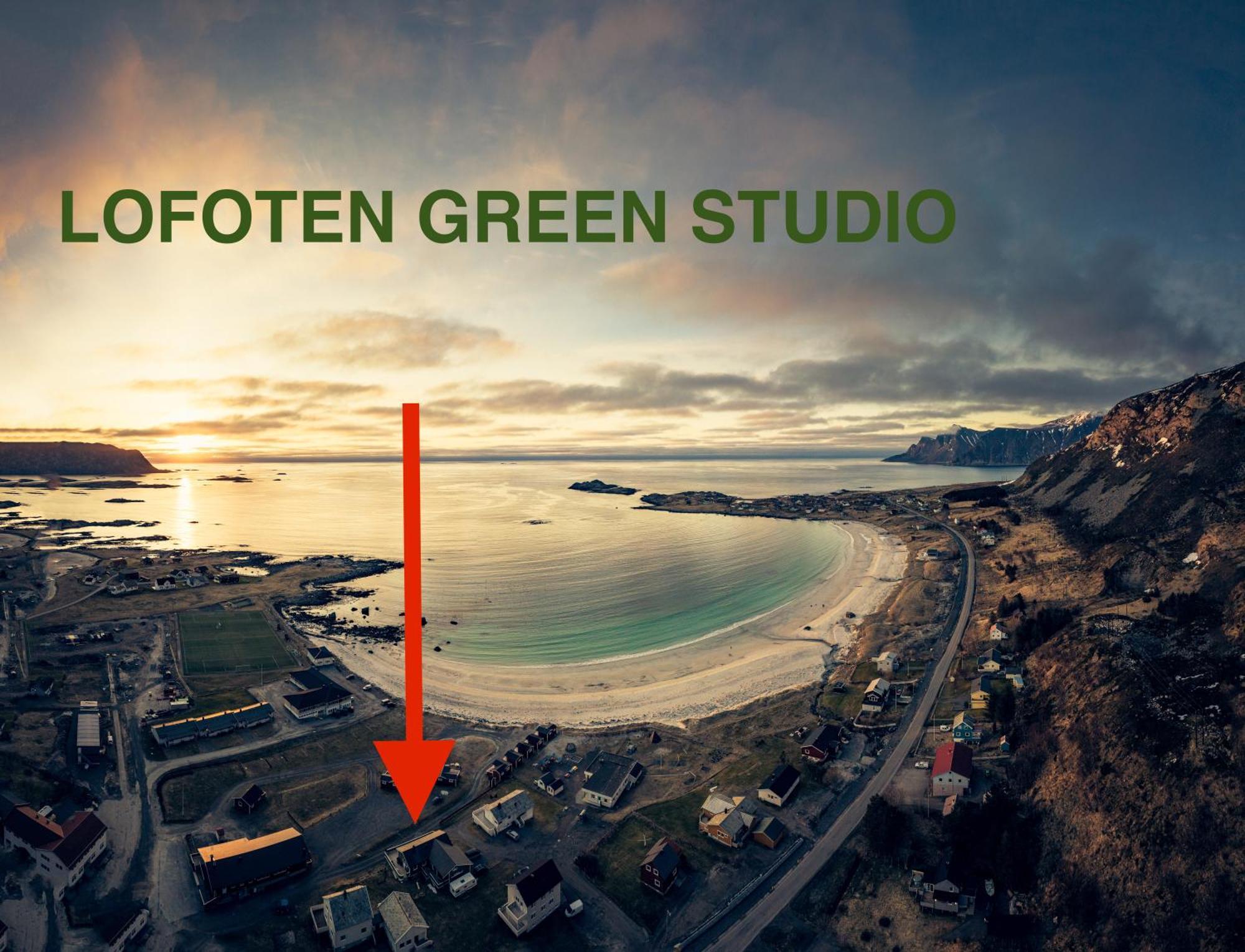 ראמברג Lofoten Green Studio מראה חיצוני תמונה